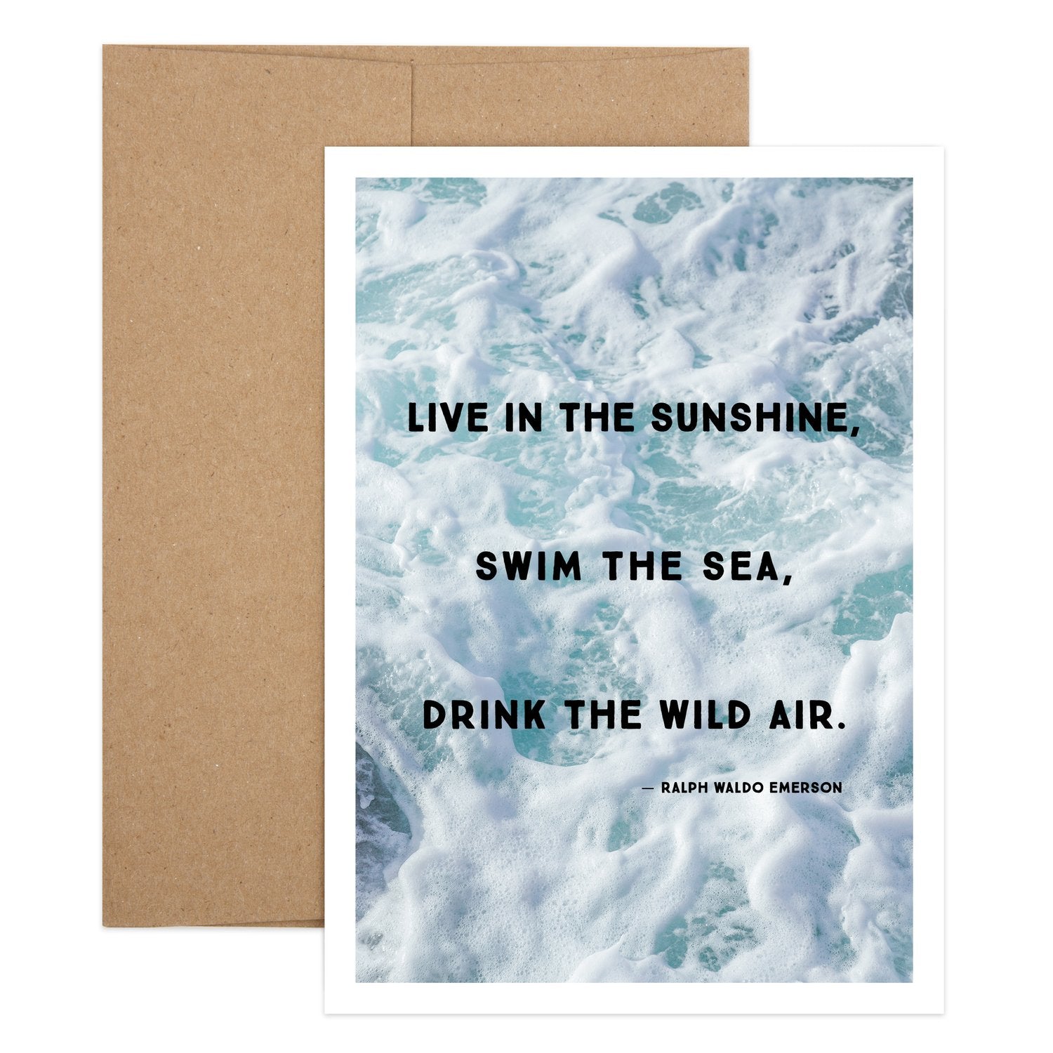 00324 Swim the Sea Birthday Card