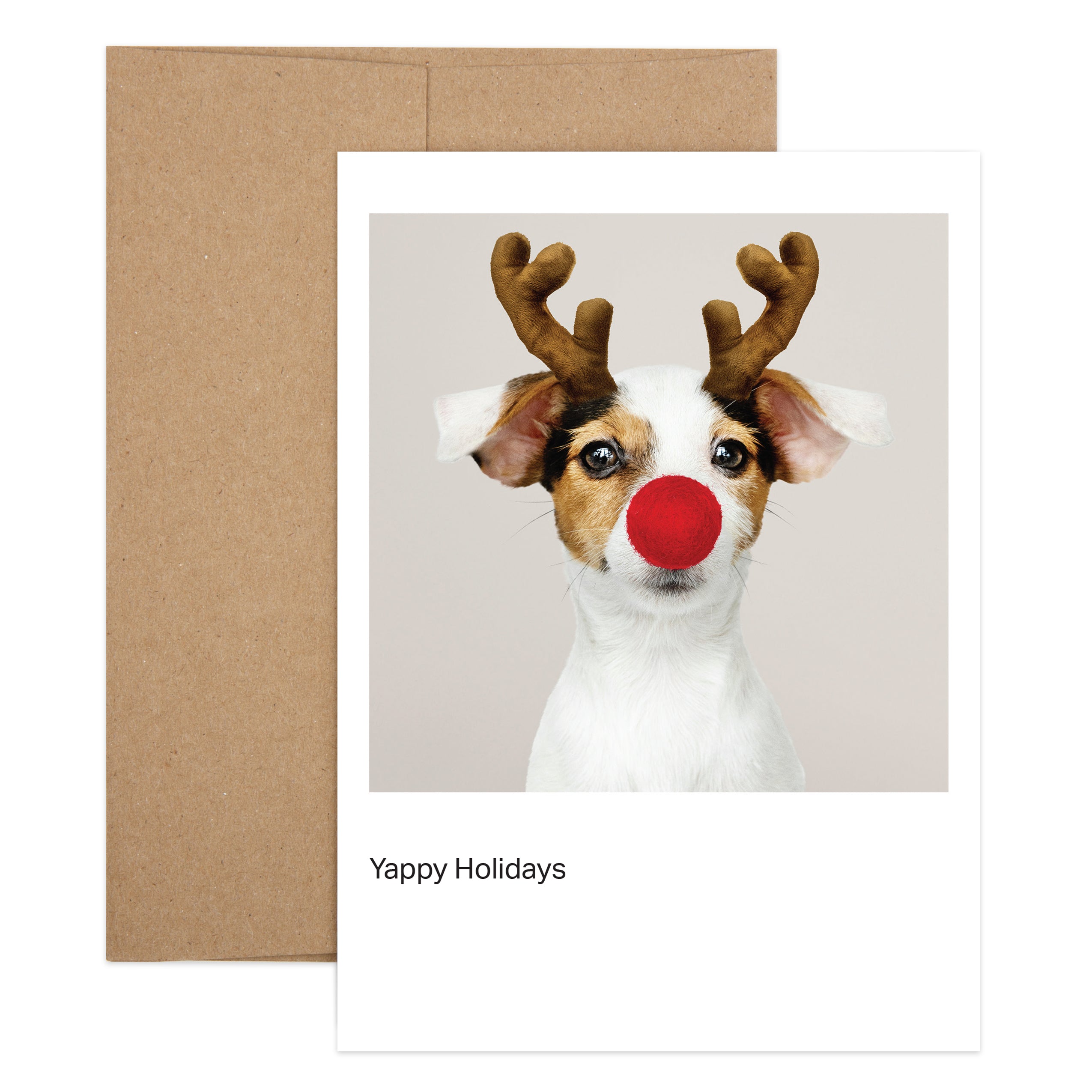 Yappy Holidays Greeting Card