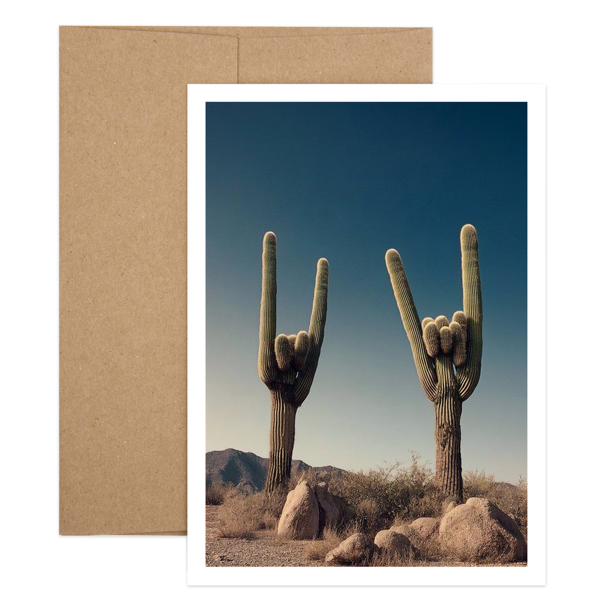 Cactus Rocks Birthday Card
