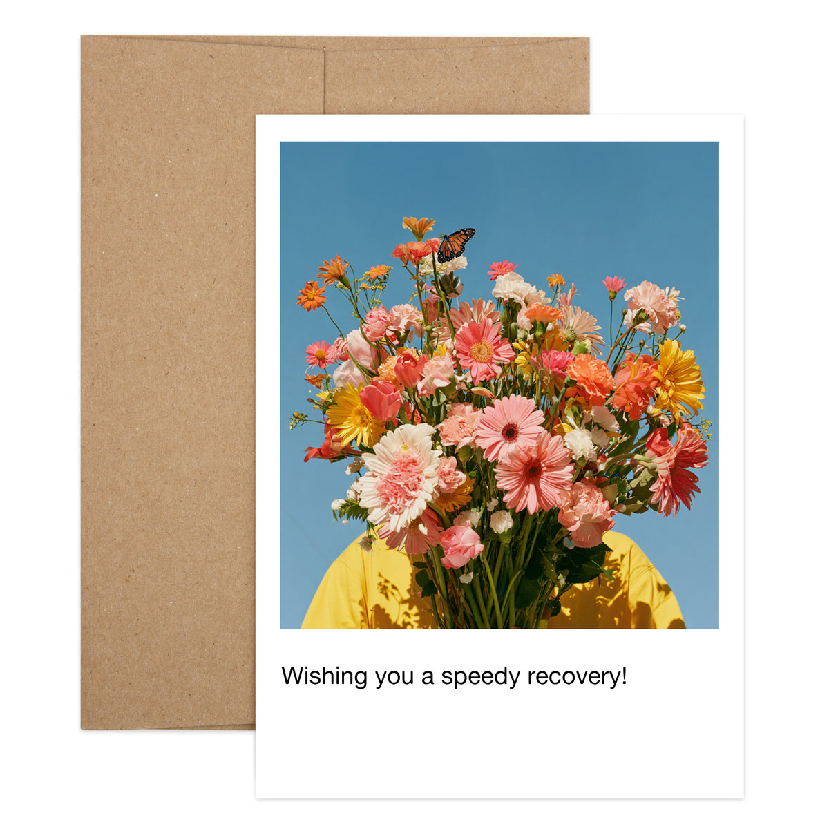 Flowers Recovery Greeting Card