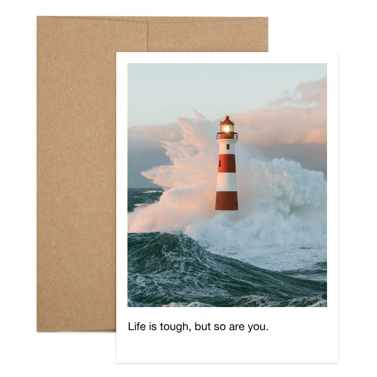 Lighthouse Encouragement Card