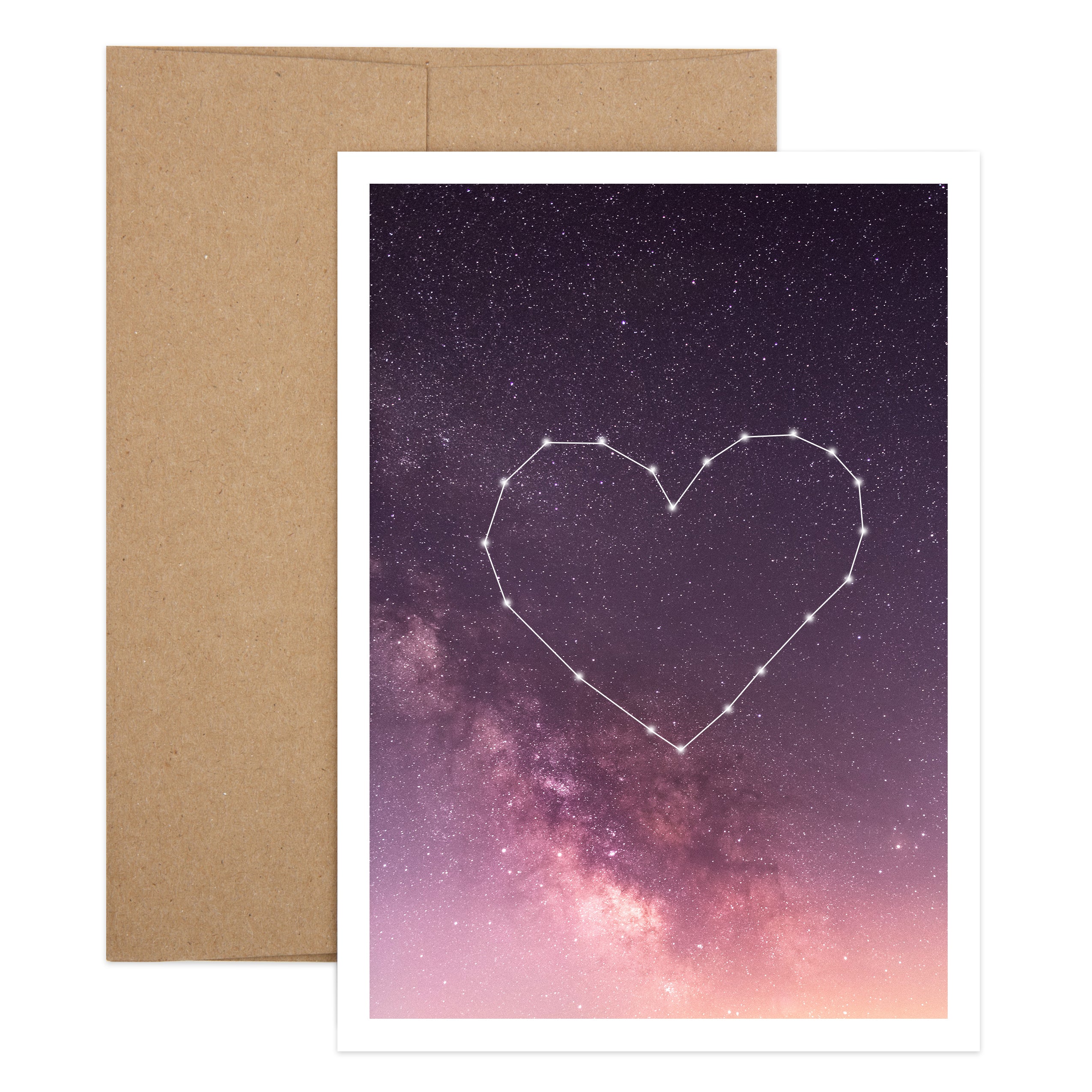 Stars Valentine Greeting Card