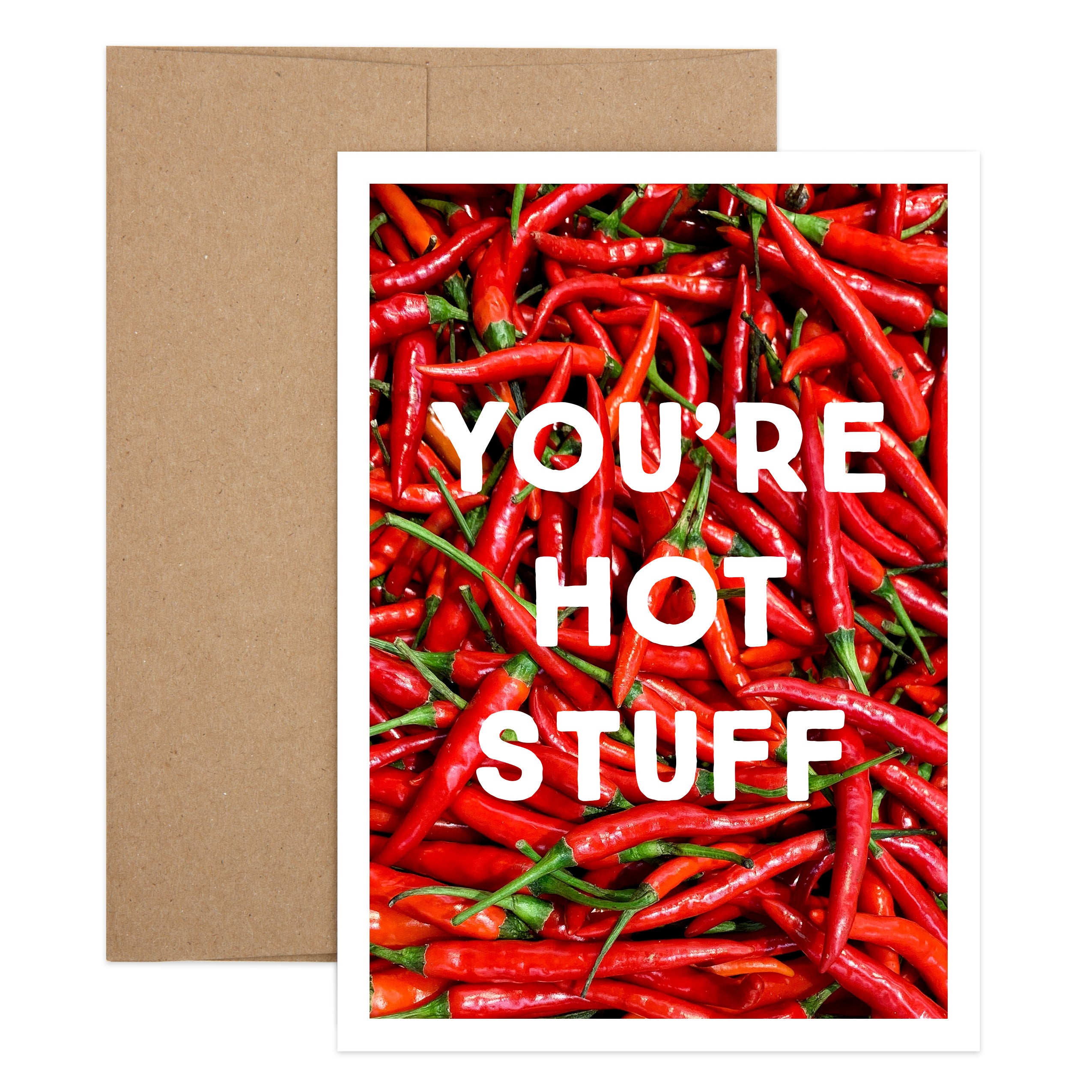 Pepper Valentine Greeting Card