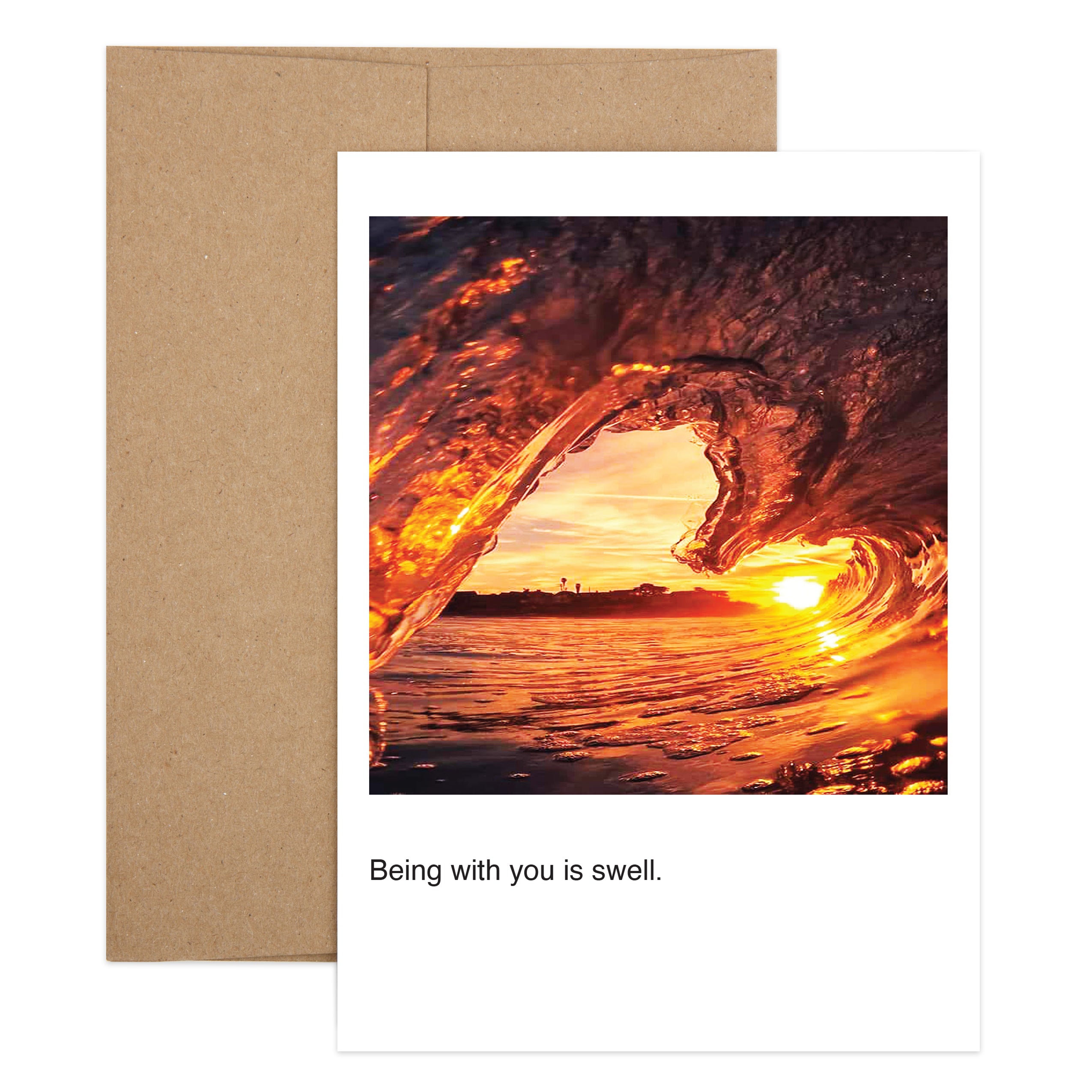 Swell Valentine Greeting Card