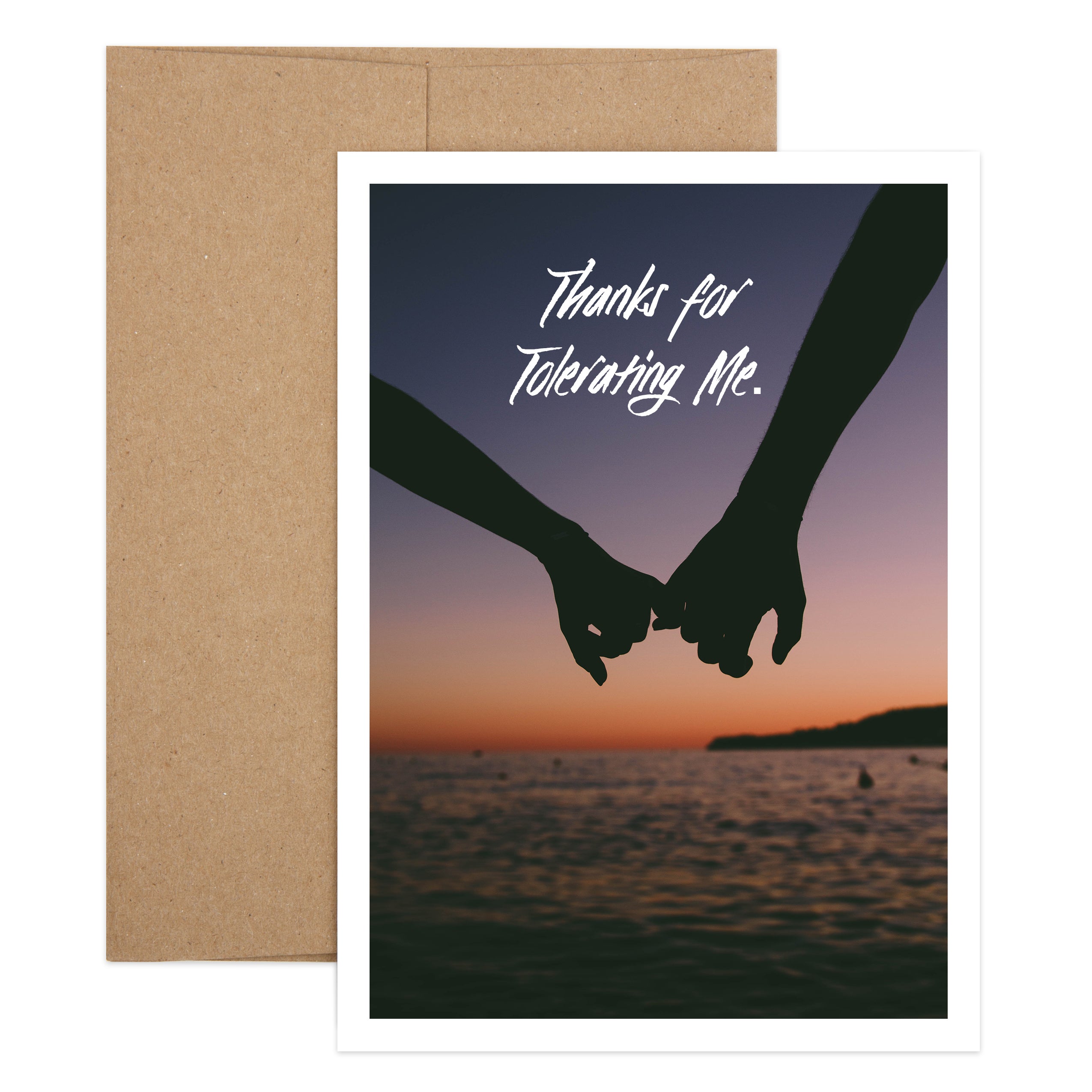 Sunset Valentine Greeting Card