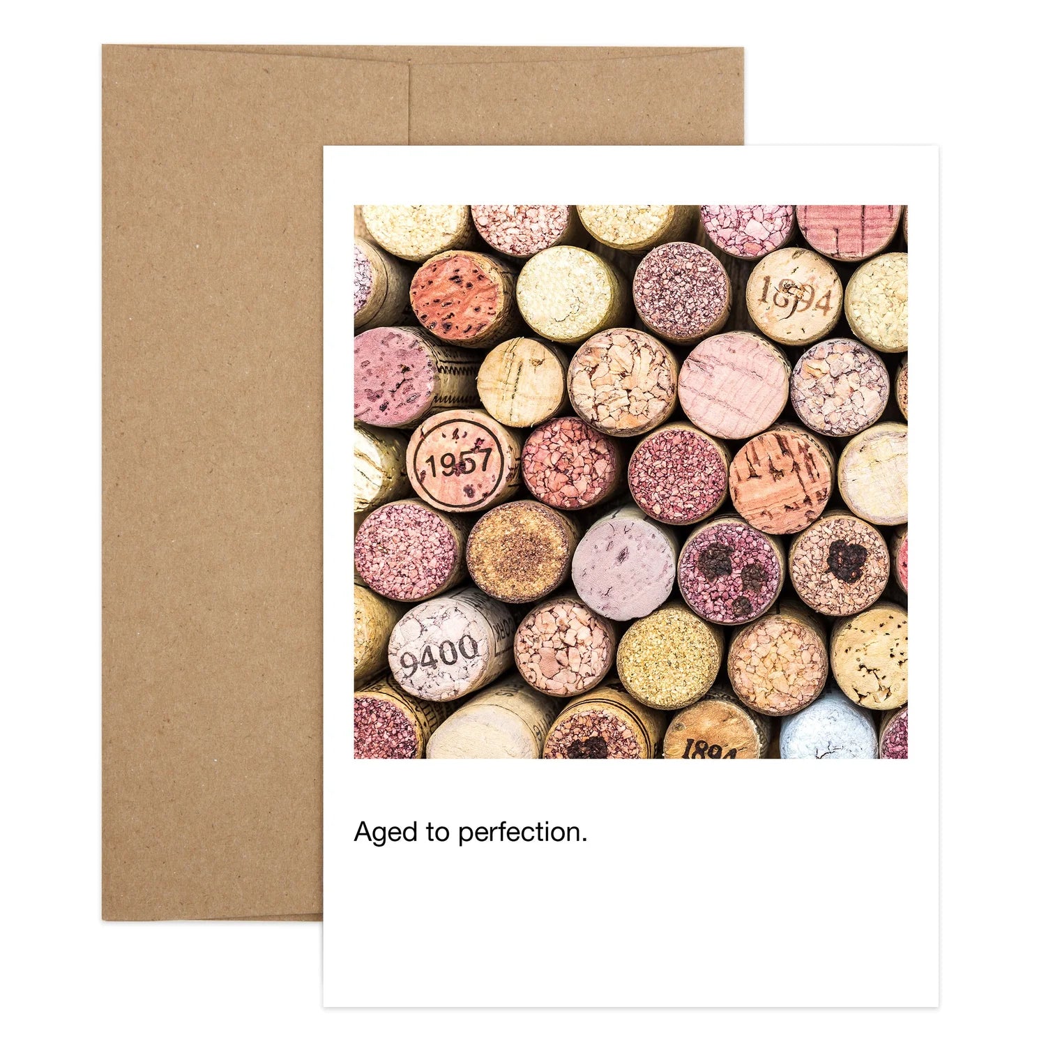 Aged to Perfection Birthday Greeting Card