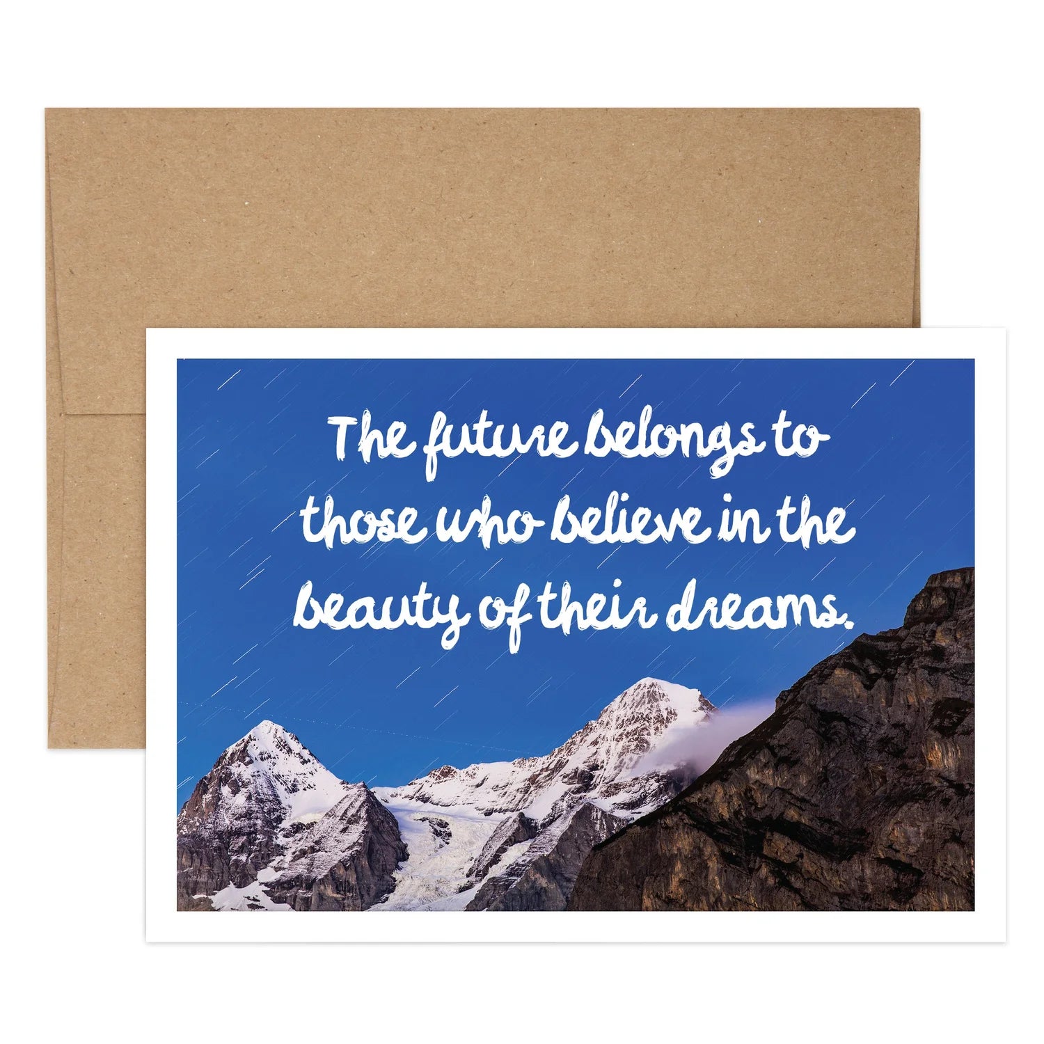 Mountain Stars Congrats Greeting Card