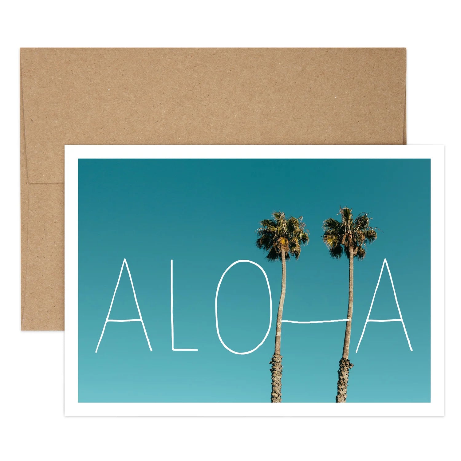 Aloha Blank Greeting Card
