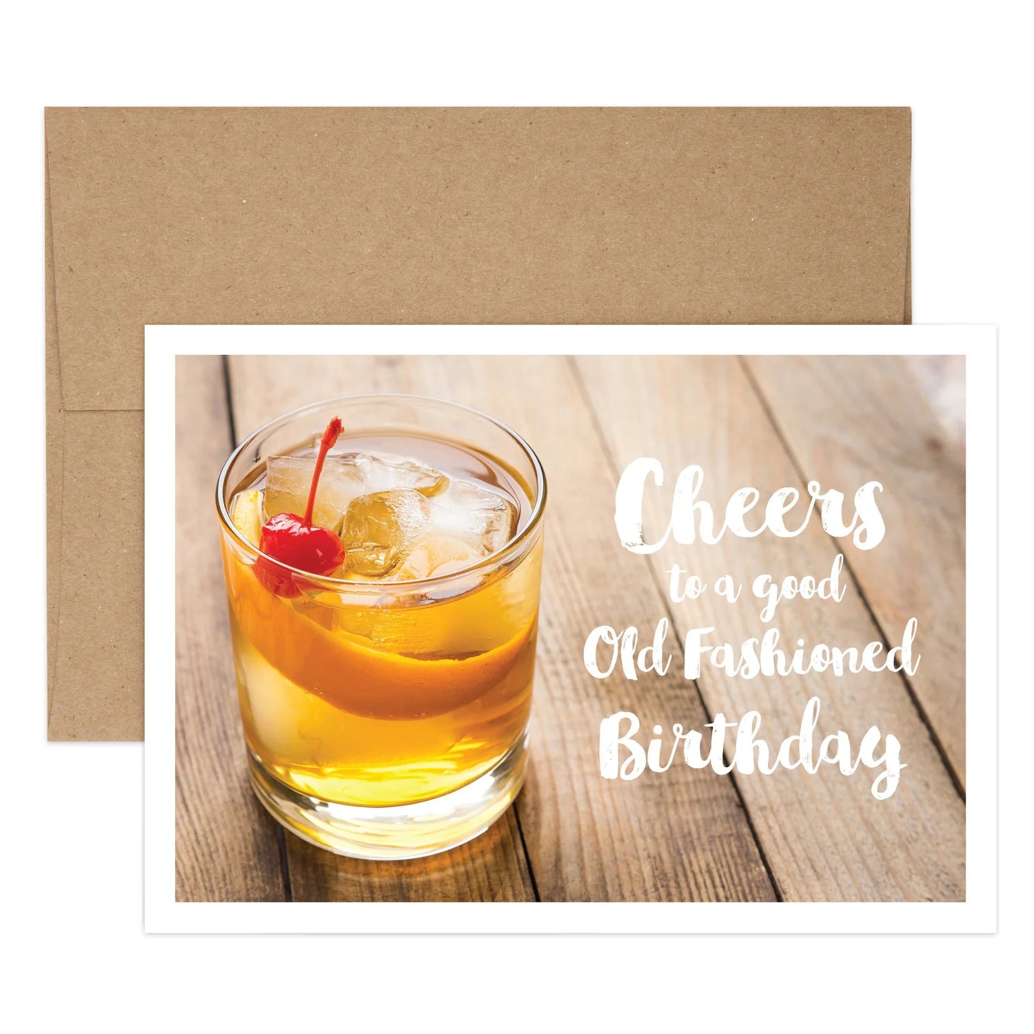 Old Fashioned Birthday Greeting Card