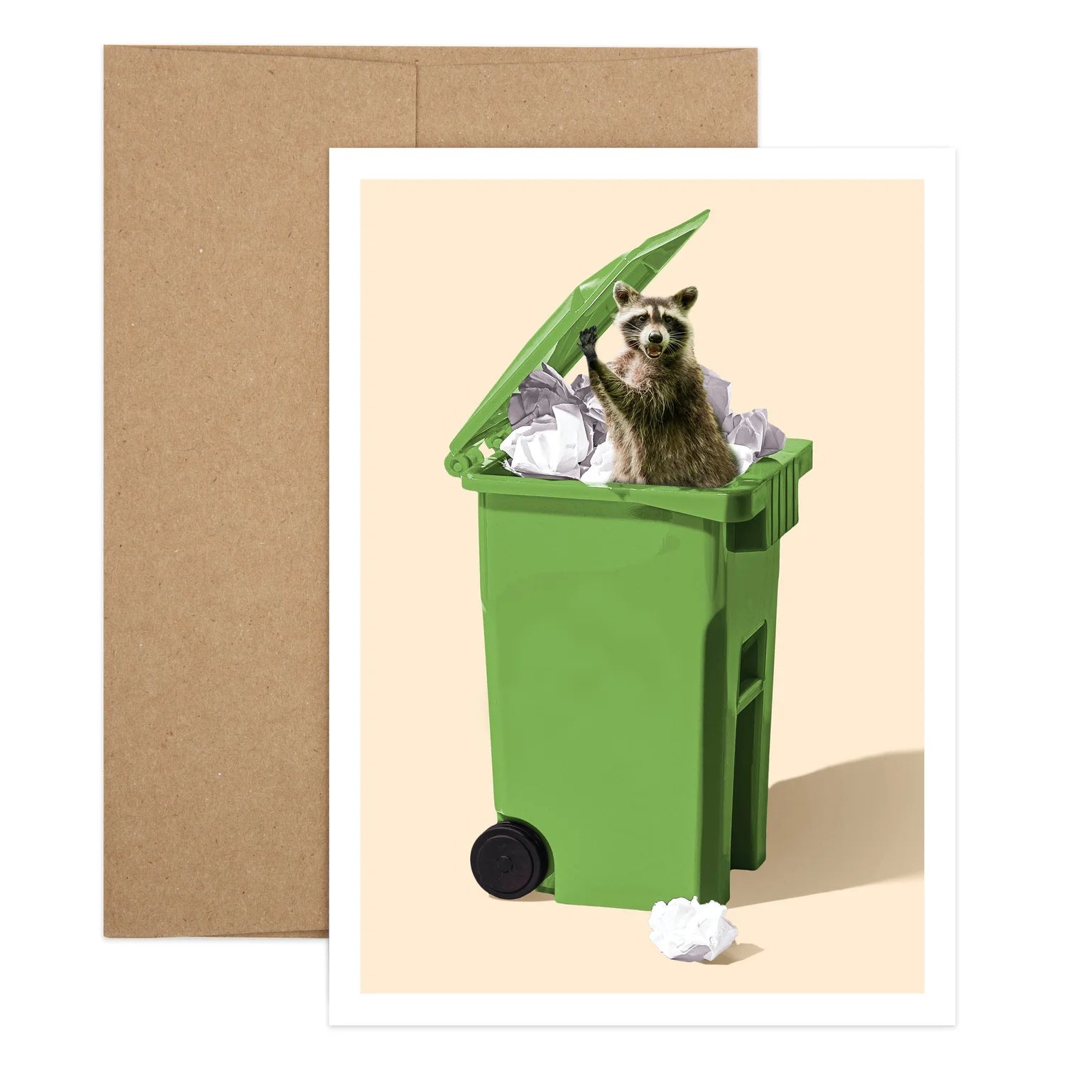 Trash Panda Birthday Card