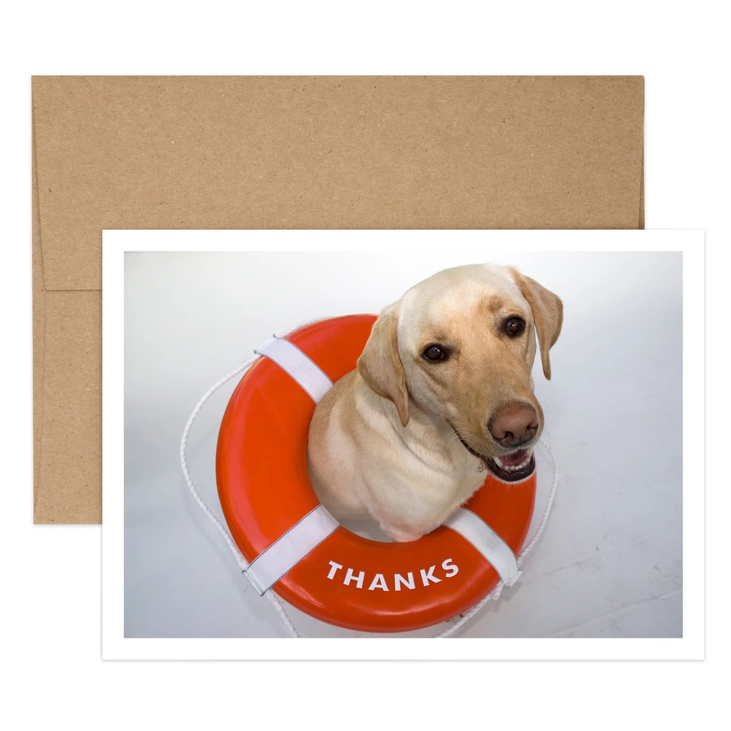 Lifesaver Thank You Greeting Card