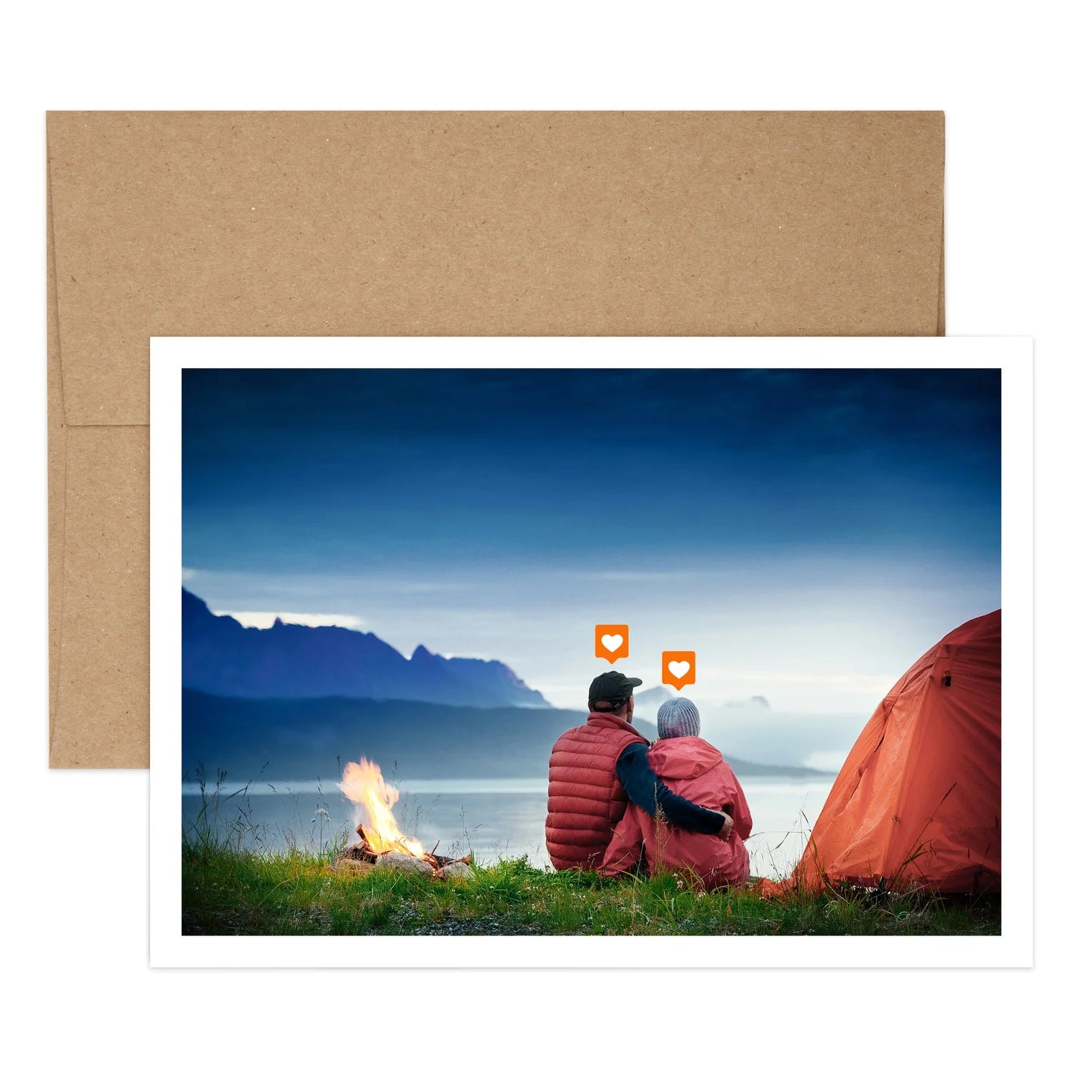 Camping Love Greeting Card