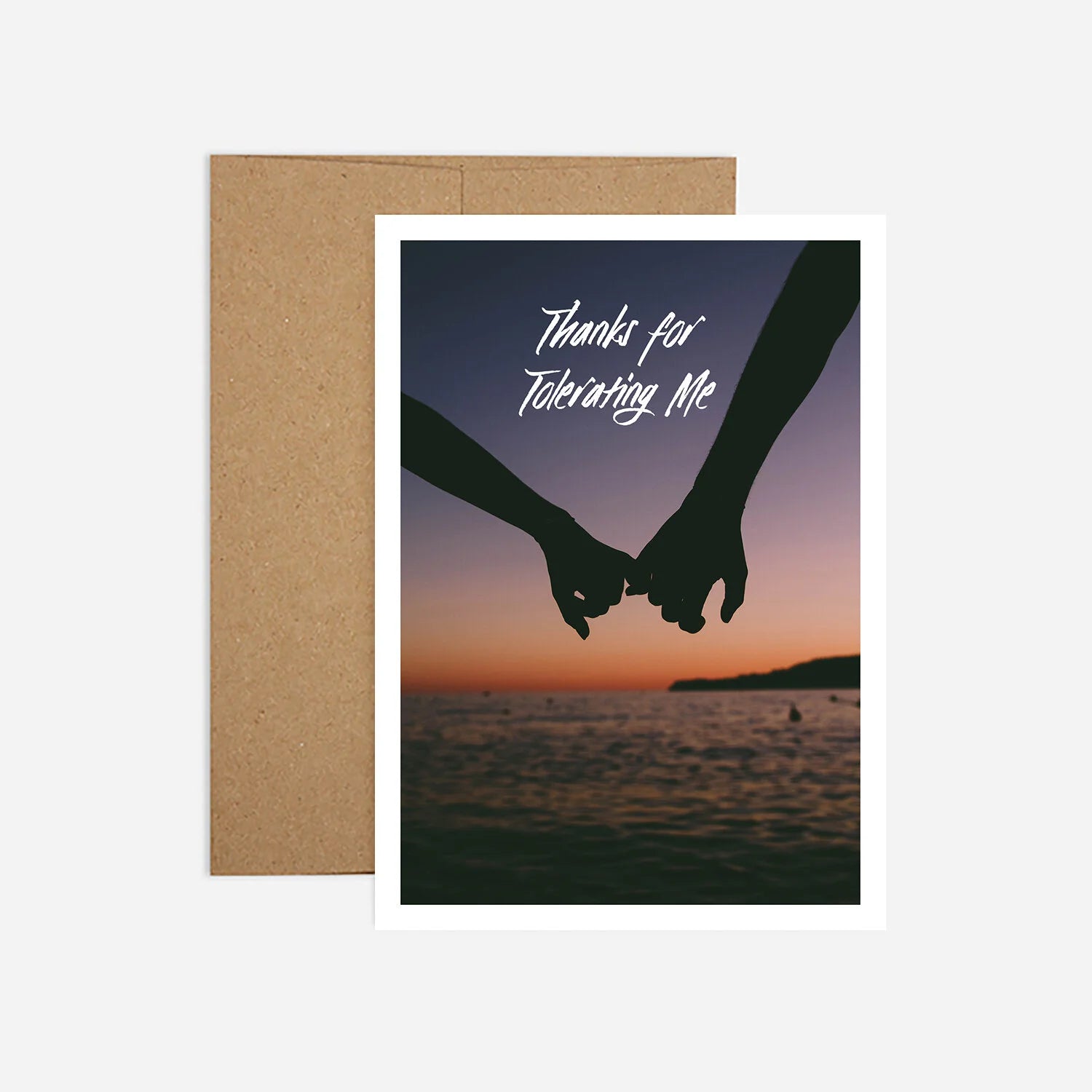 Sunset Valentine Greeting Card