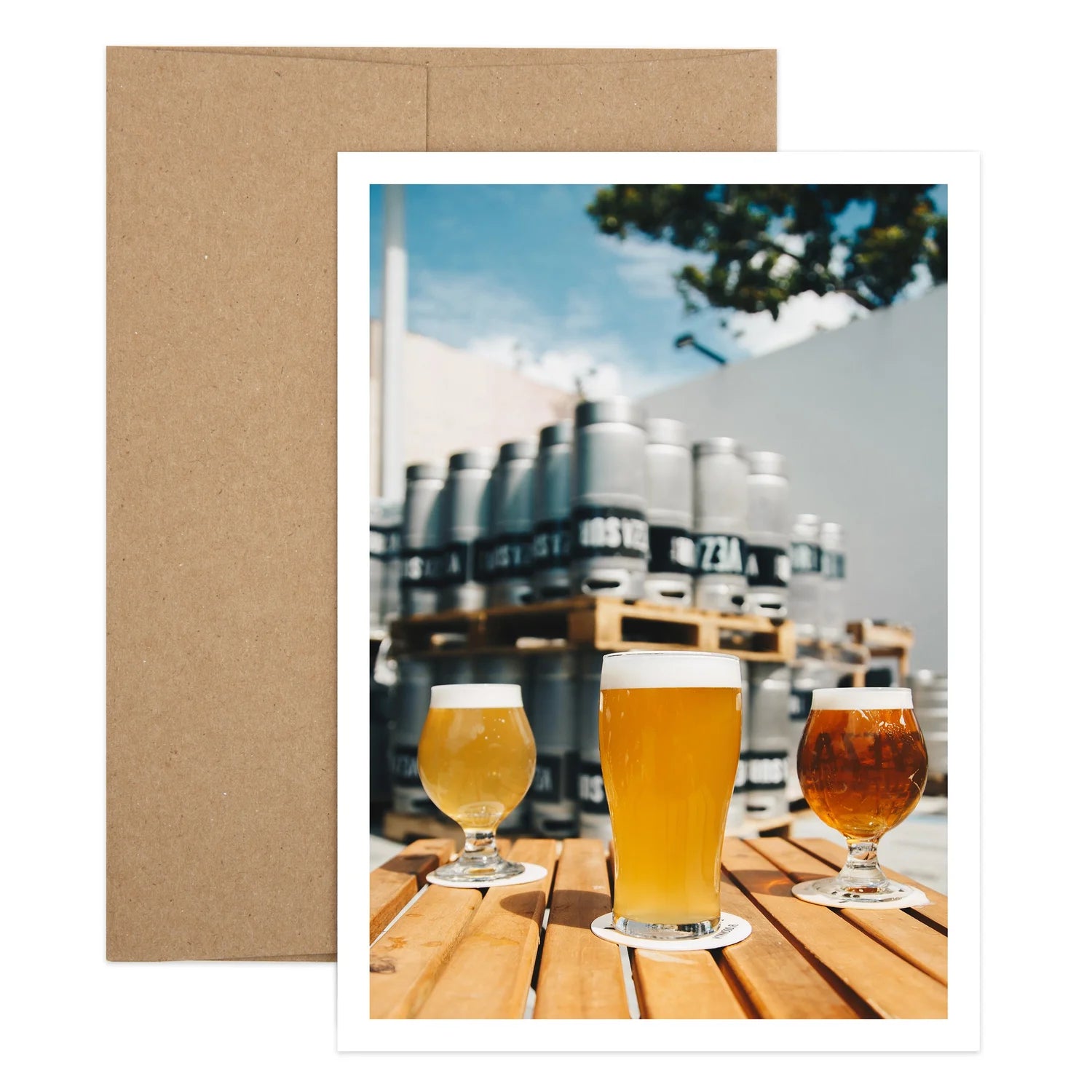 Beer Brewing Birthday Greeting Card