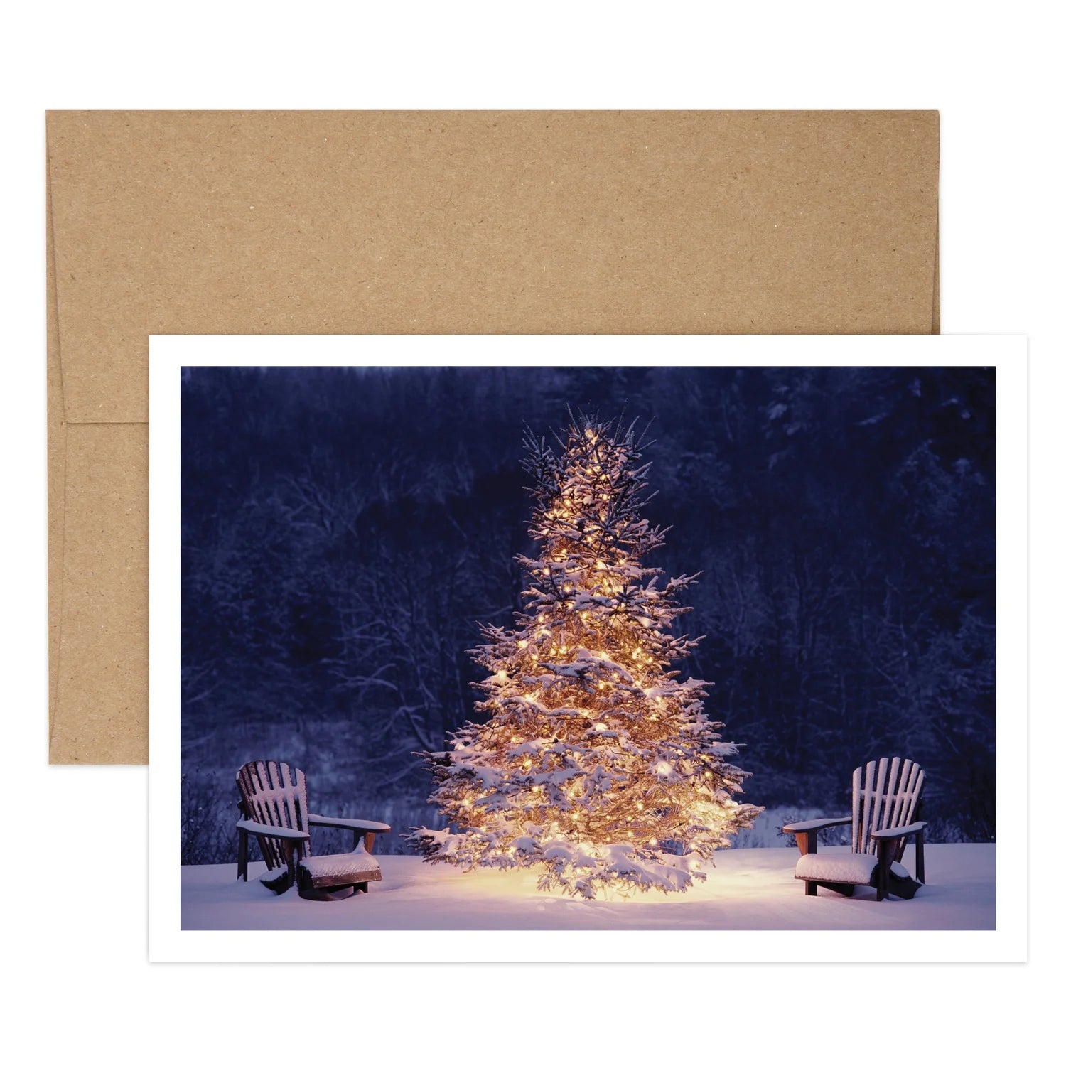 Adirondacks Holiday Greeting Card