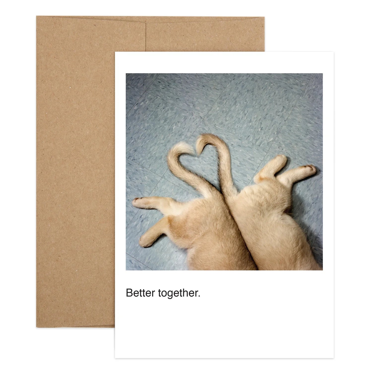 Puppy Tails Anniversary Greeting Card