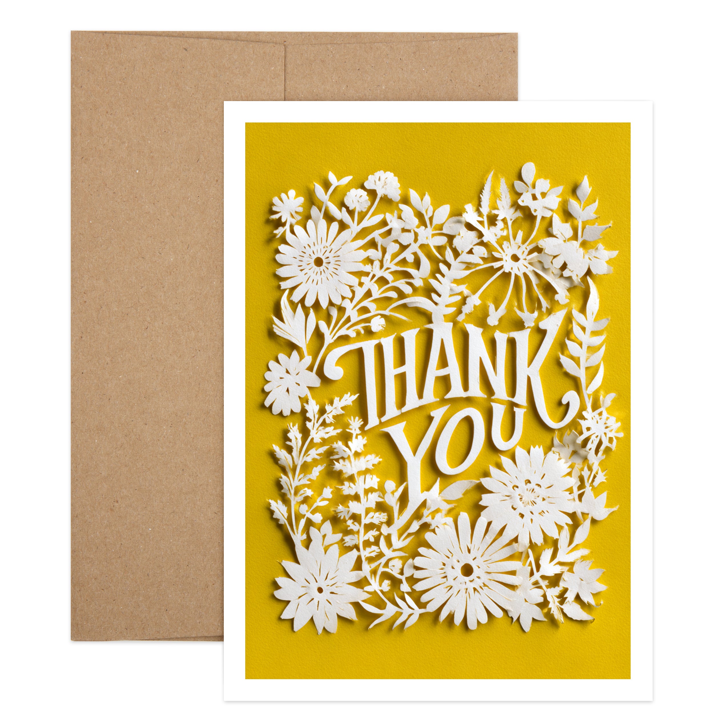 Cut Paper Thank You