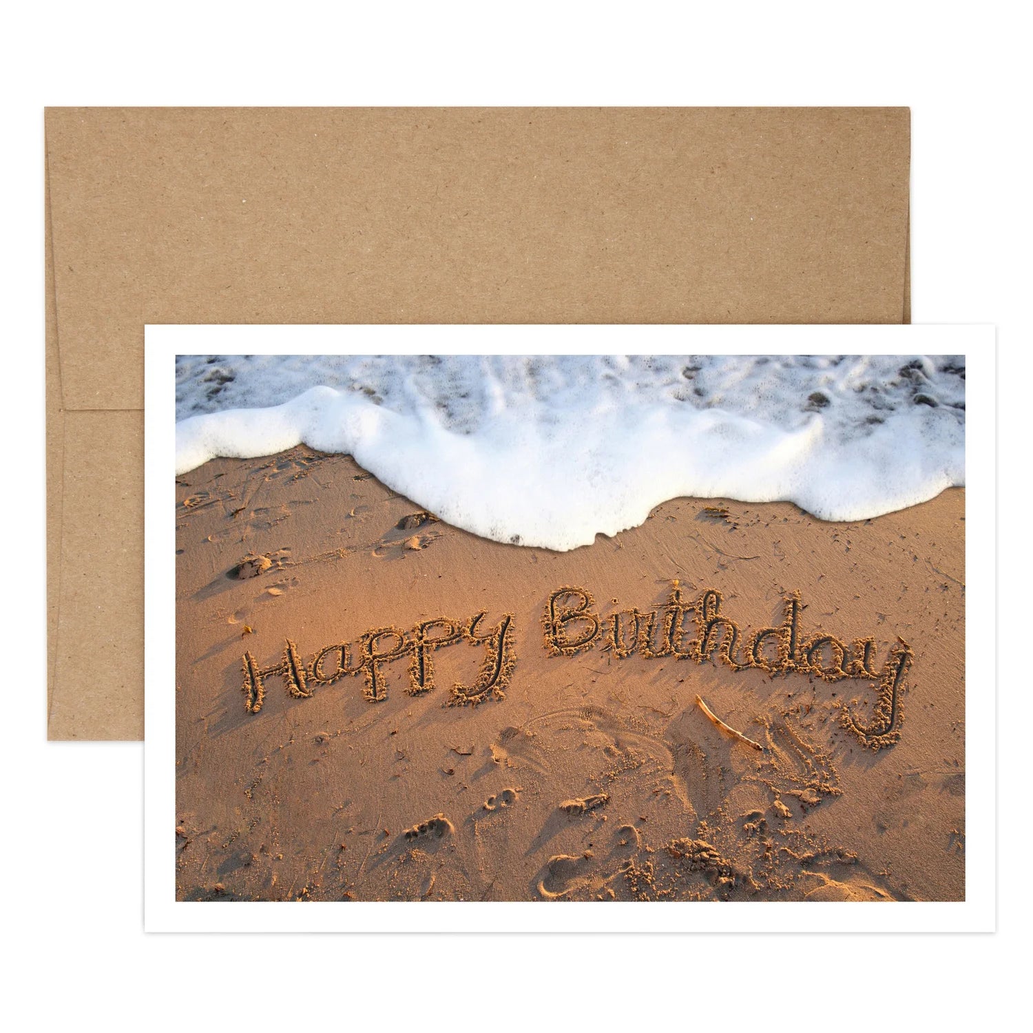 Sand Birthday Greeting Card