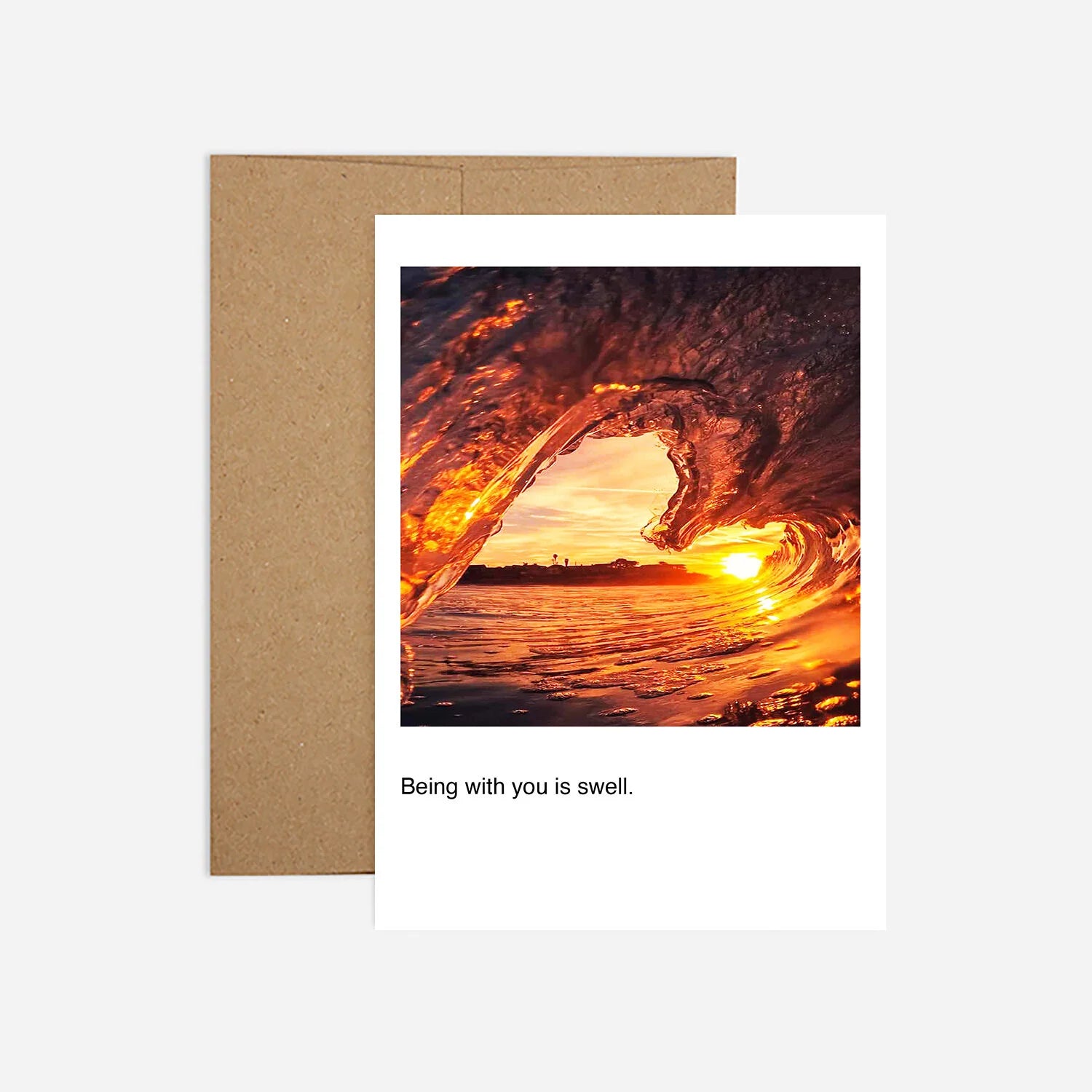Swell Valentine Greeting Card
