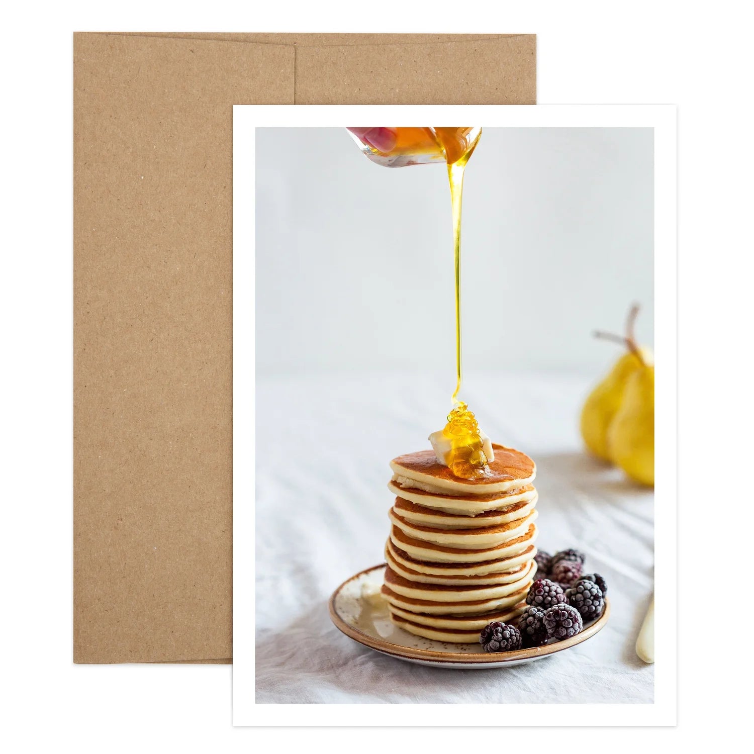 Pancake Birthday Greeting Card