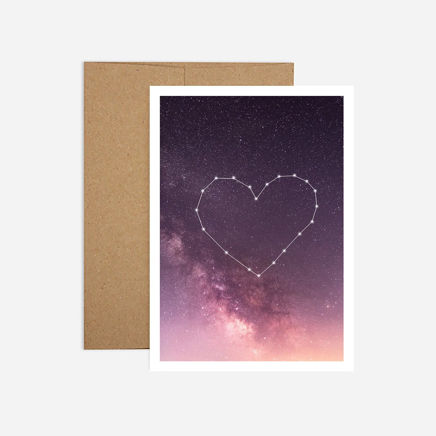 Stars Valentine Greeting Card