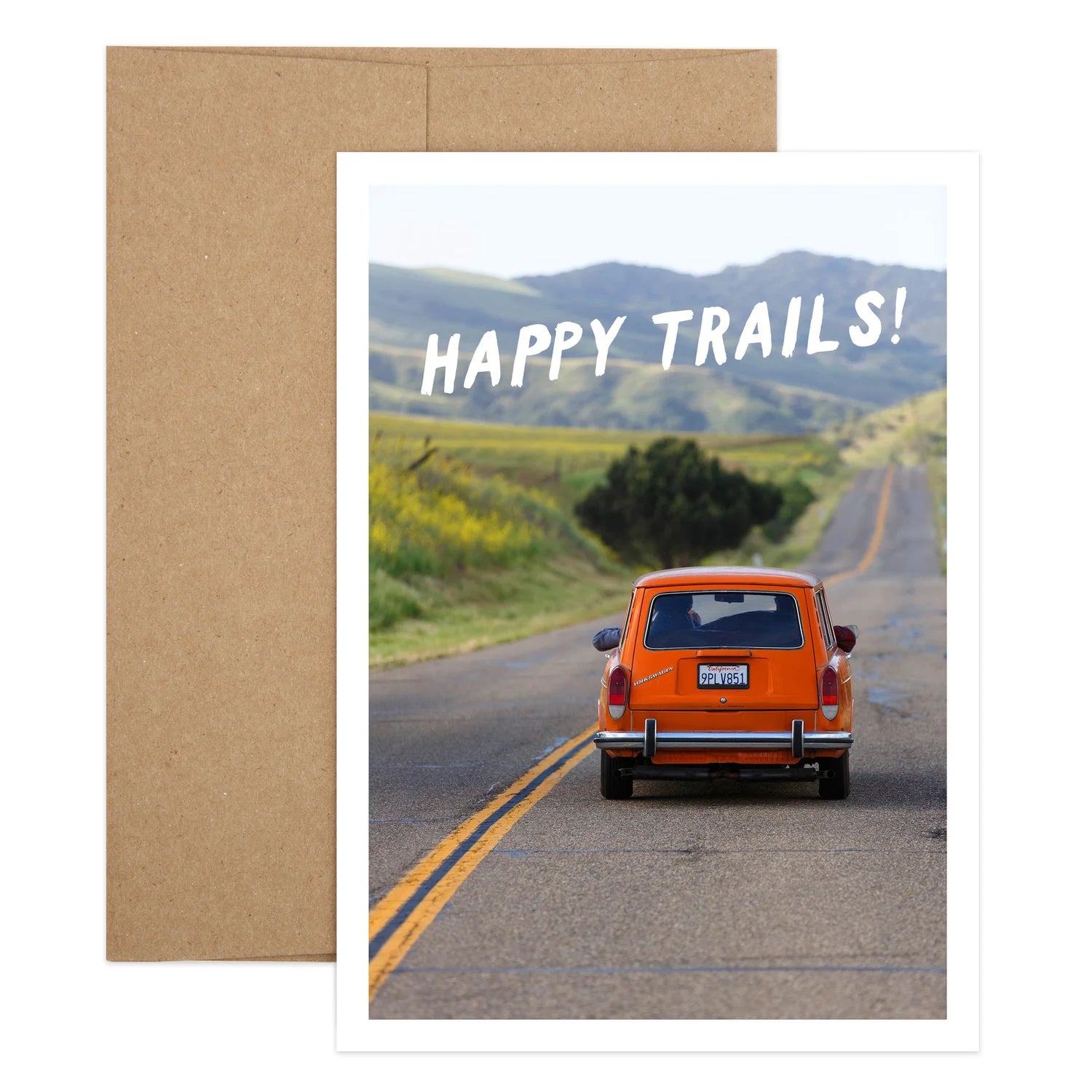 Happy Trails Greeting Card