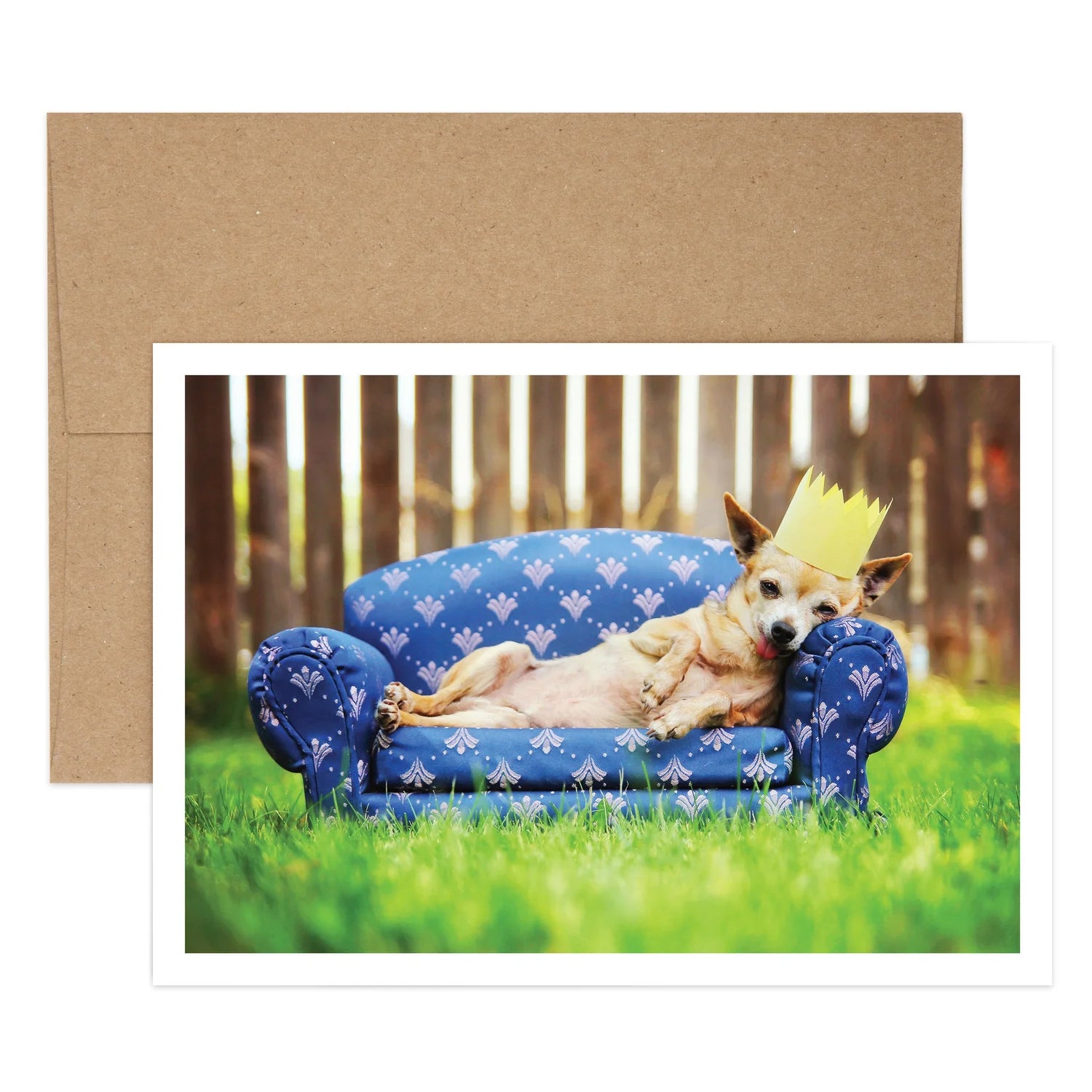 Royal Treatment Birthday Greeting Card