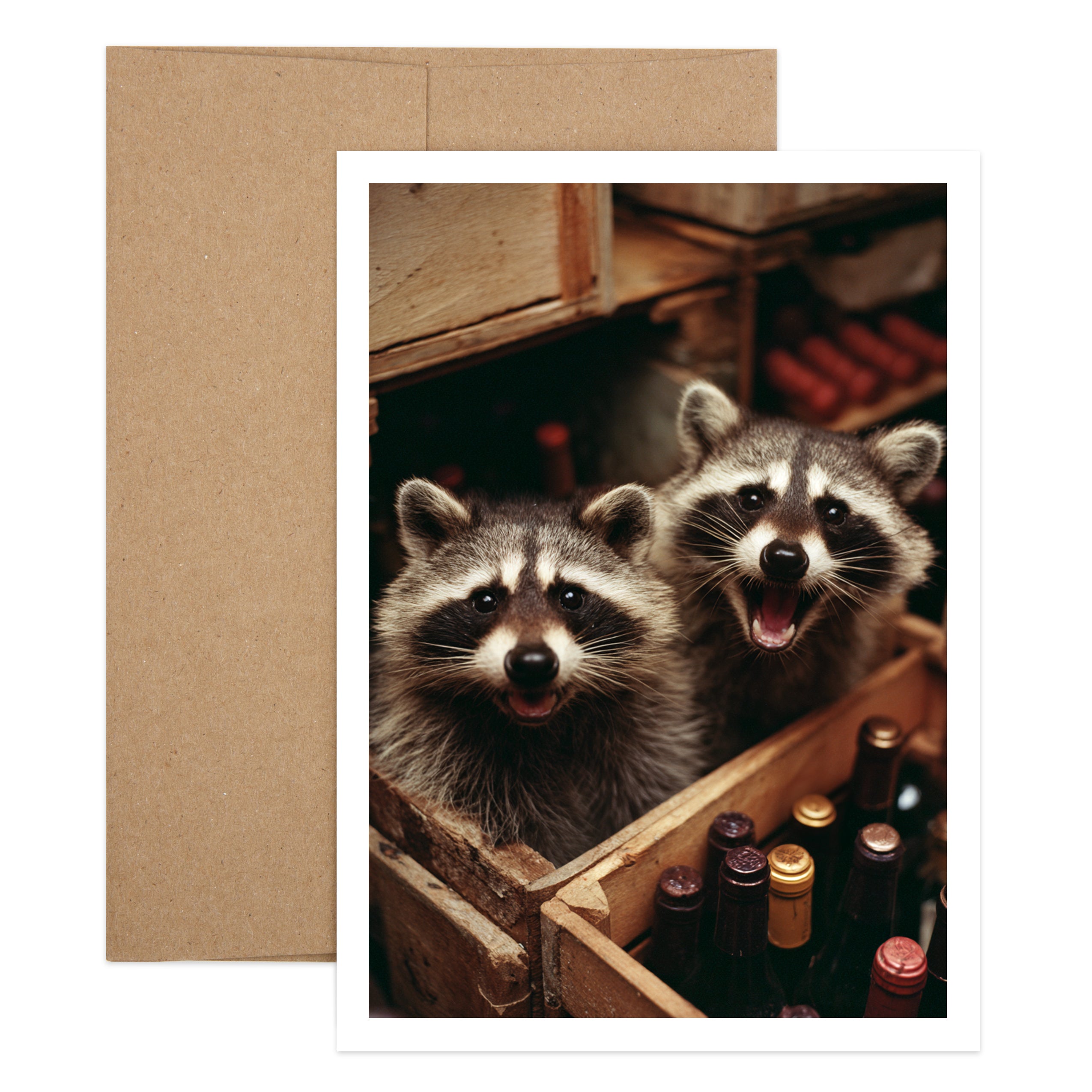 Wine Raccoons Birthday